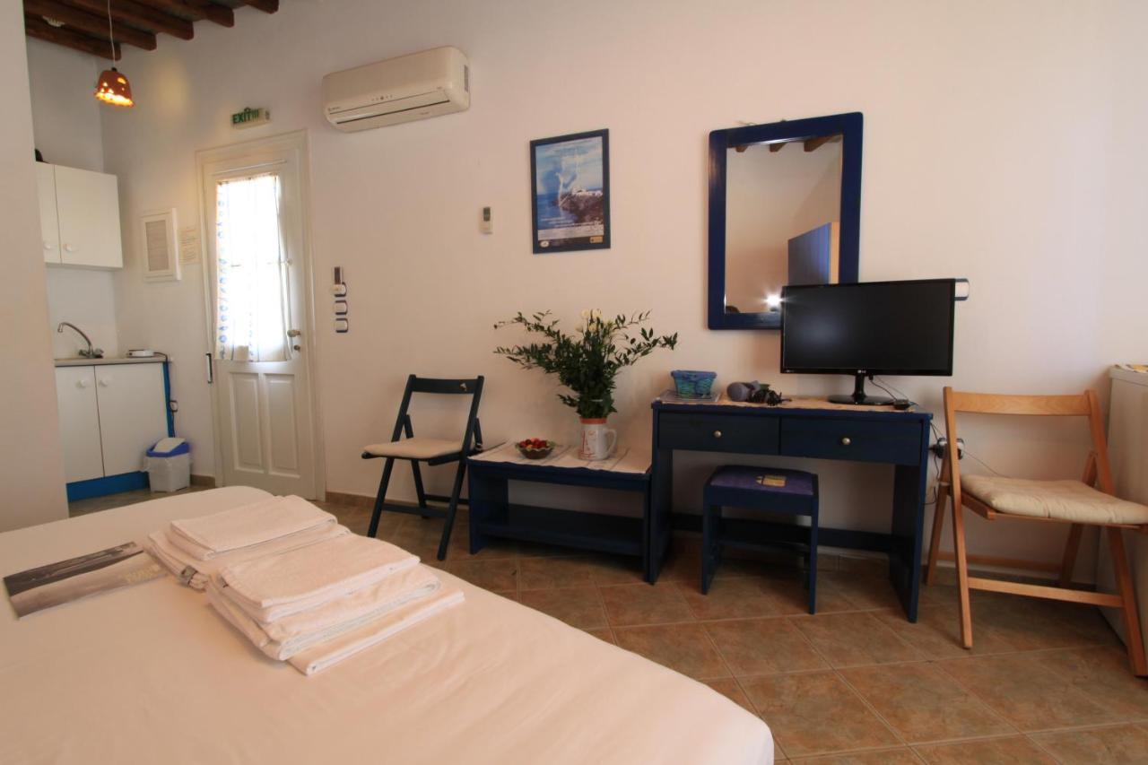 Smaragda Rooms & Studios Platis Gialos  Kültér fotó